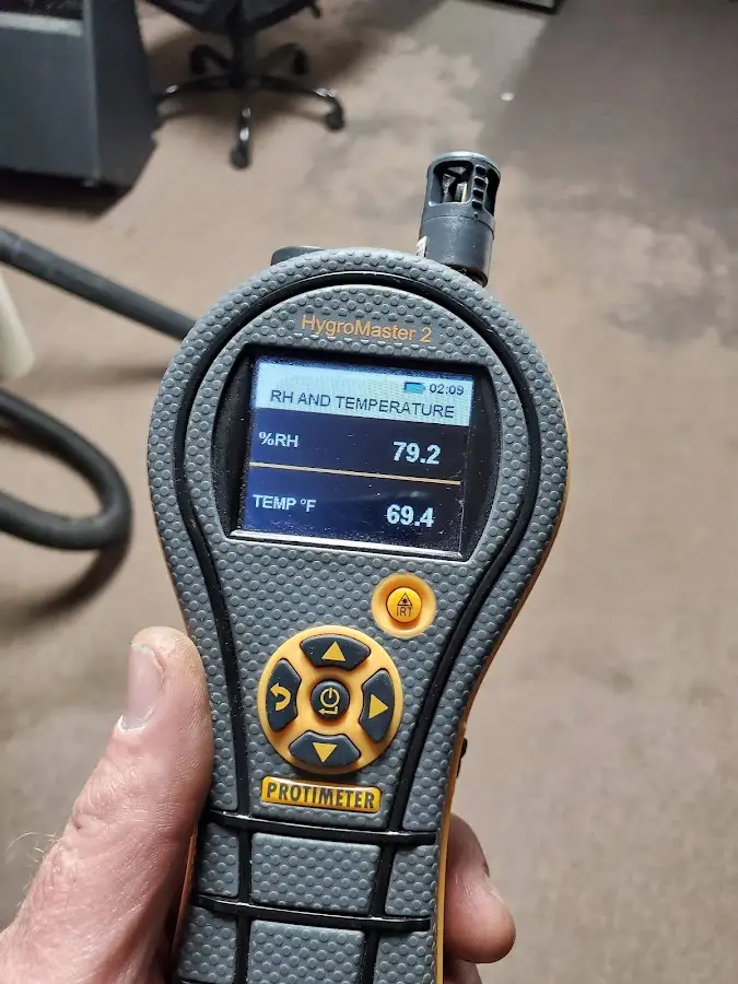 Moisture meter humidity assessment for Fire & Smoke Damage Restoration in Five Forks